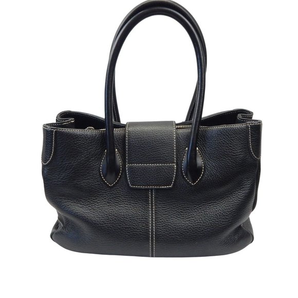 Dooney Bourke Women's Black Leather Handbag - Picture 2 of 16